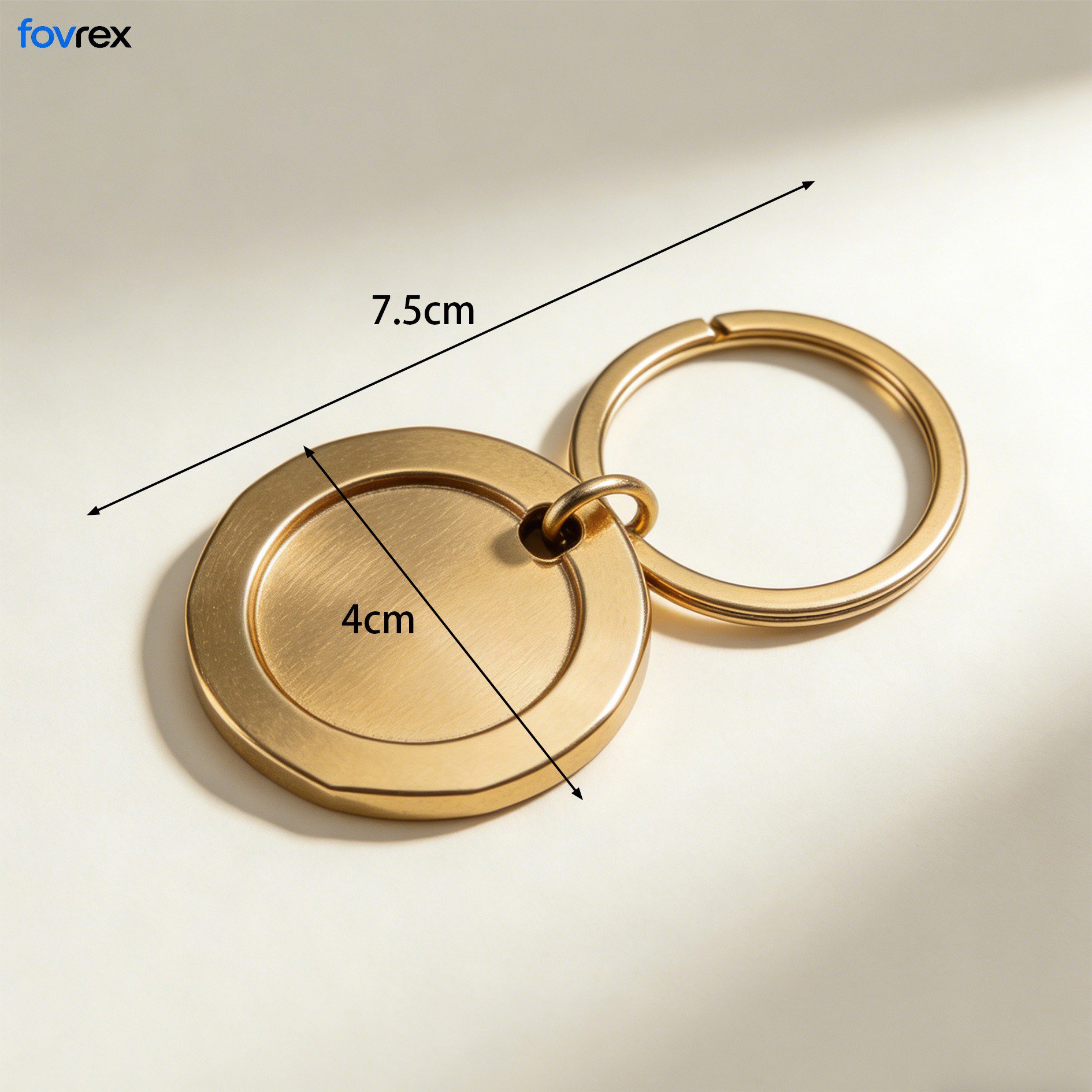 พวงกุญแจทองเหลืองสำหรับของขวัญ