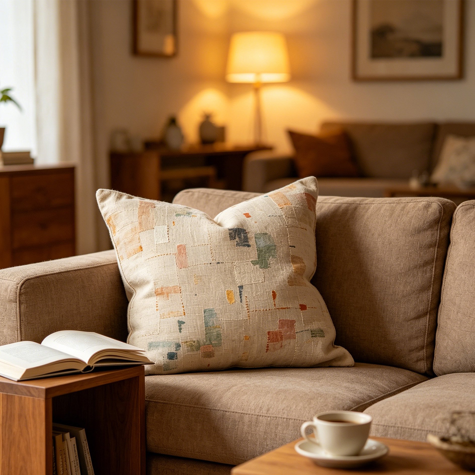 Coussin de canapé élégant en lot de 2