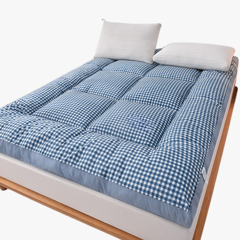 기숙사 학생 매트리스 두꺼운 진드기 방지 매트리스 이불 보호대 피부 친화 벨벳 학생 기숙사 요 접이식 침대 쿠션