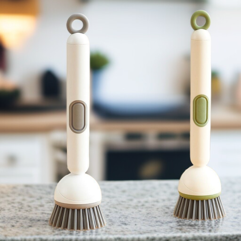 فرشاة الأواني ذات المقبض الطويل