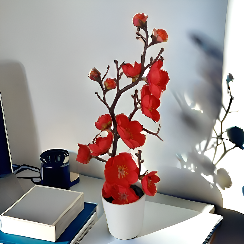 Dried flower landscape decoration