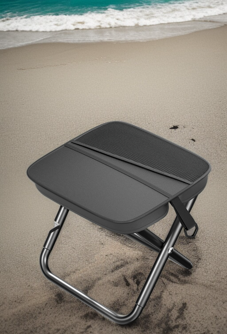 낚시터에서 사용하는 접이식 휴대용 의자