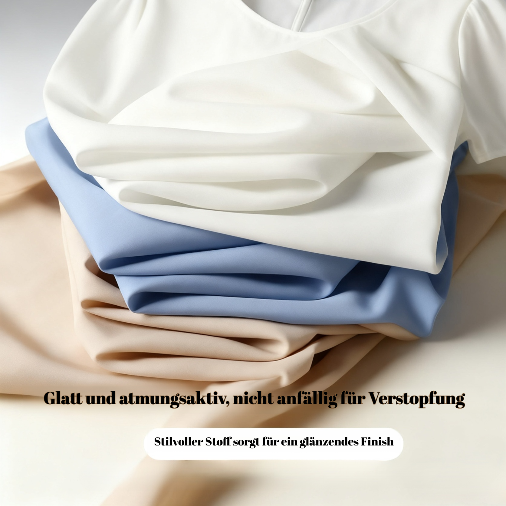 Stilvolle Damenbluse in klassischer Farbe