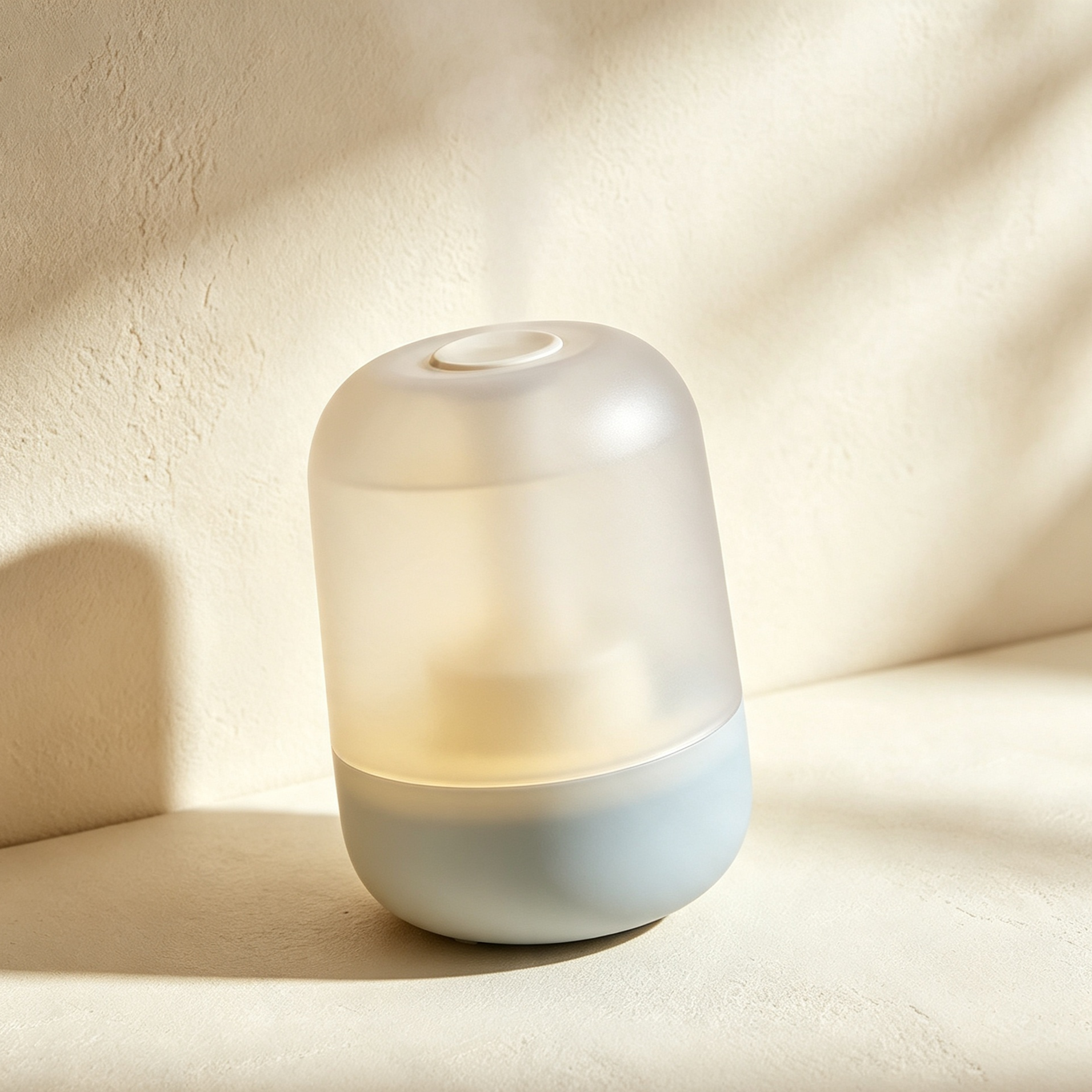 Dual pack desktop humidifiers for improved air quality