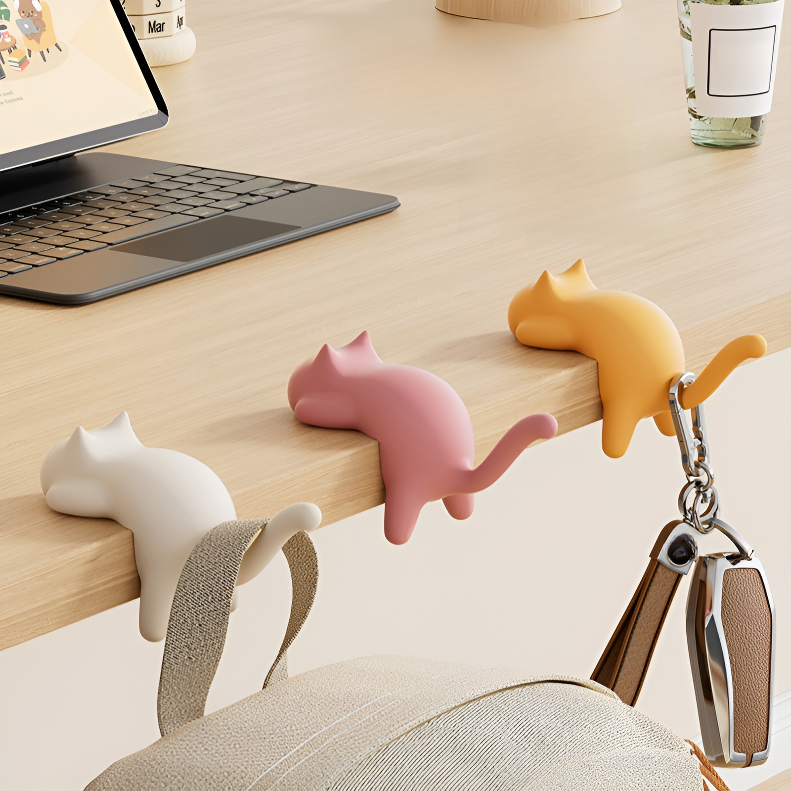 데스크백 후크 수납 아티팩트