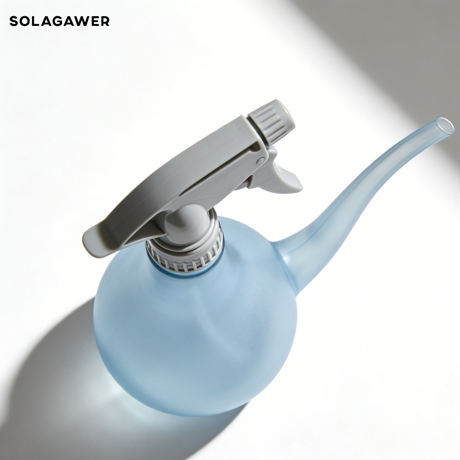 Durable plastic spray bottles with adjustable nozzles