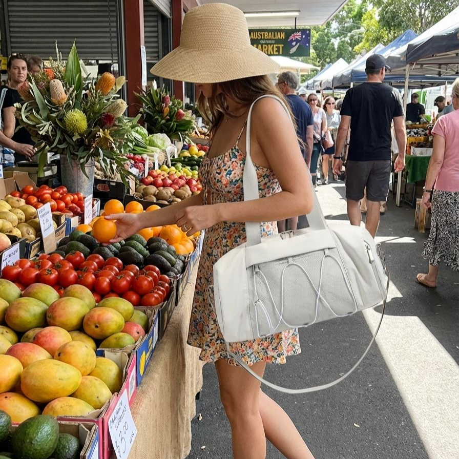 Sporttasche mit separatem Nassfach für nasse Kleidung