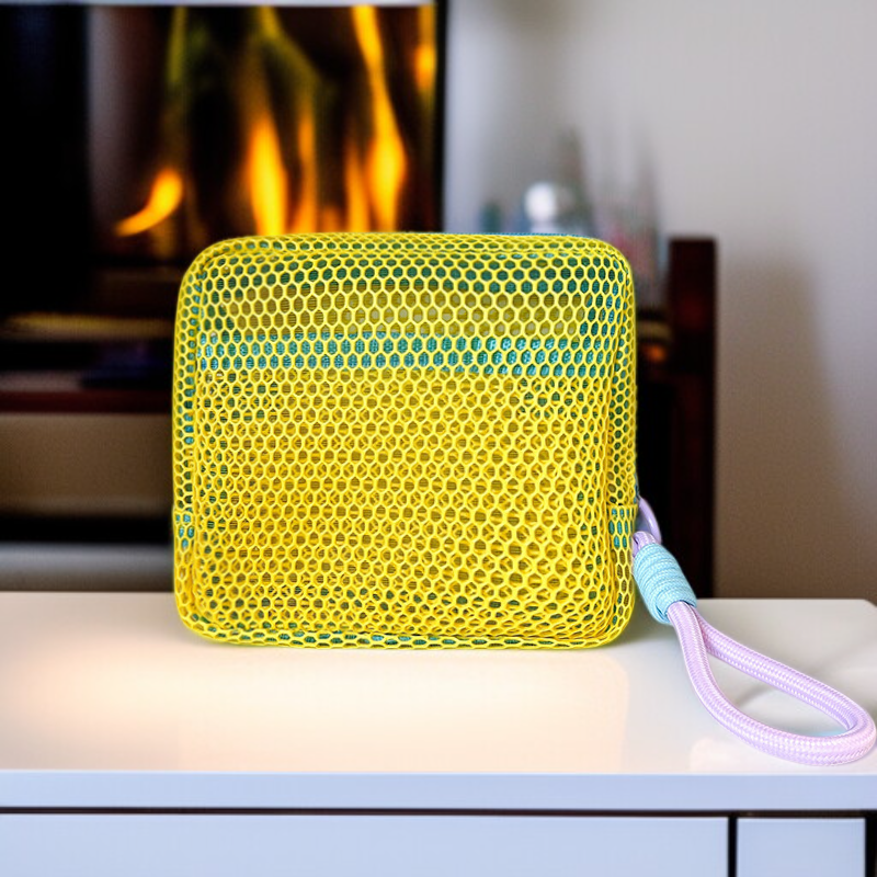 حقيبة أدوات الزينة، حقيبة تخزين مستحضرات التجميل المحمولة الصغيرة من شبكة الدوبامين