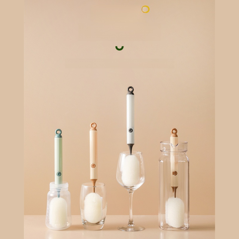 長柄スポンジカップブラシ