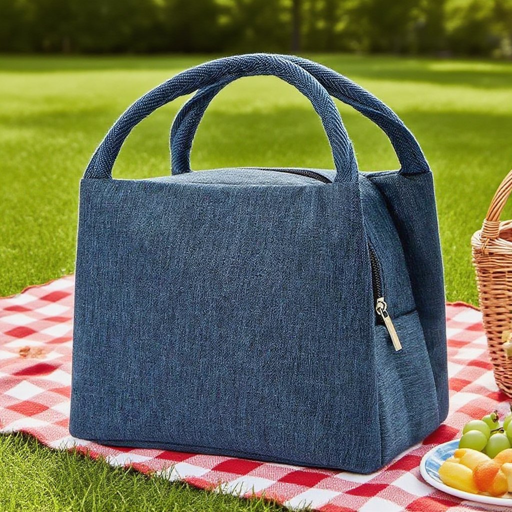 방수 소재로 제작된 도시락 가방