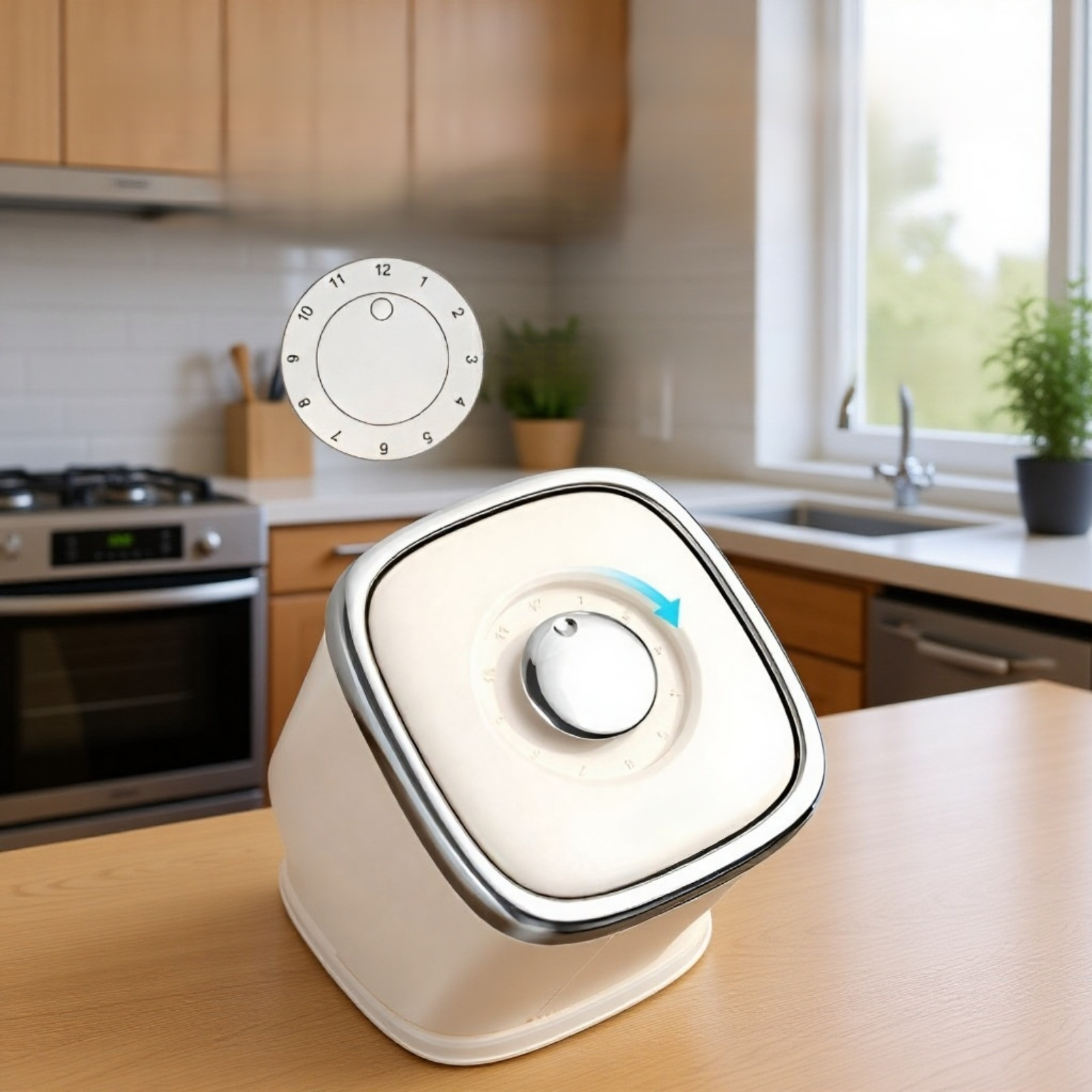 家庭用キッチンに置けるコンパクトな米びつ