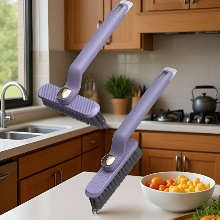  回転式すきまブラシ【内蔵クリップ付き】