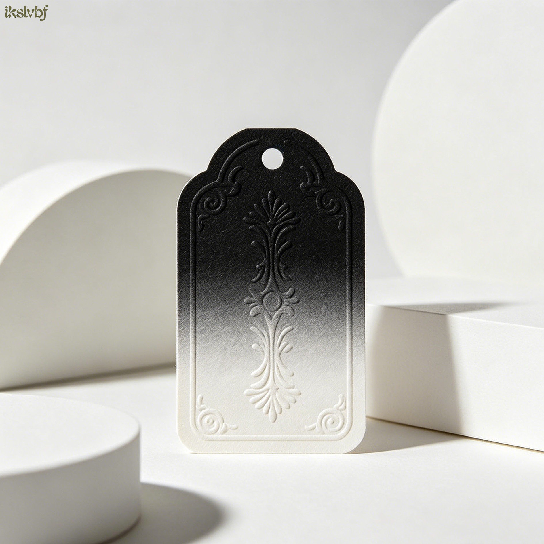Kraft paper label stickers (100 stickers)