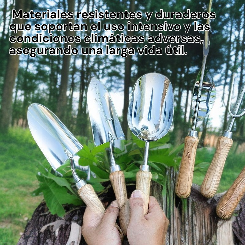 Kit de herramientas de jardinería para el hogar