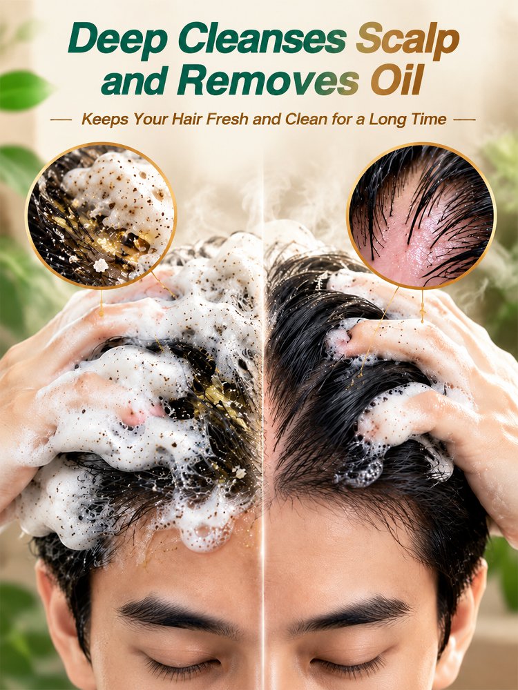 Polygonum Multiflorum & Biota Orientalis Leaf Hair Care Soap