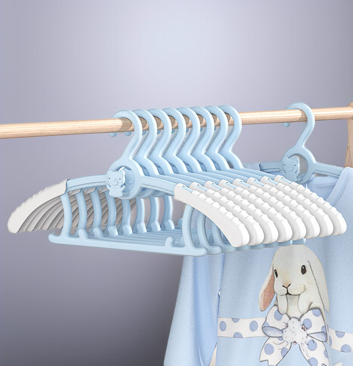 可愛造型兒童衣架近拍