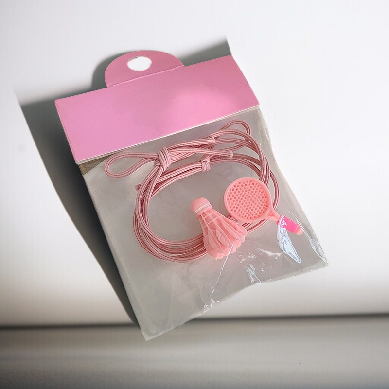 배드민턴 라켓 고무줄 머리끈