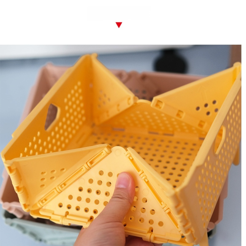 Portable Foldable Storage Basket