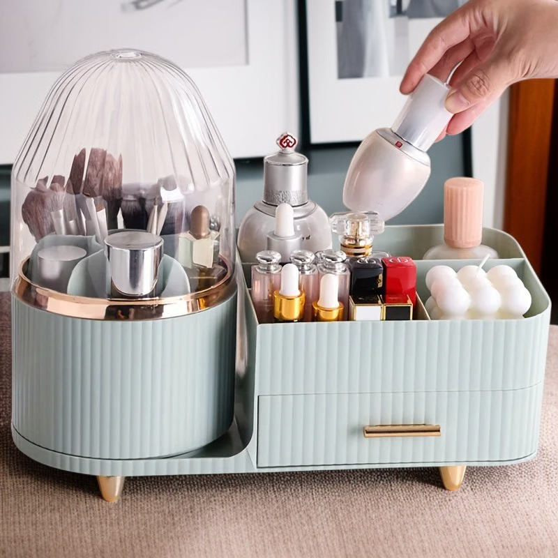 화장품 스킨케어 수납 선반 향수 로션 정리함 침실 욕실용