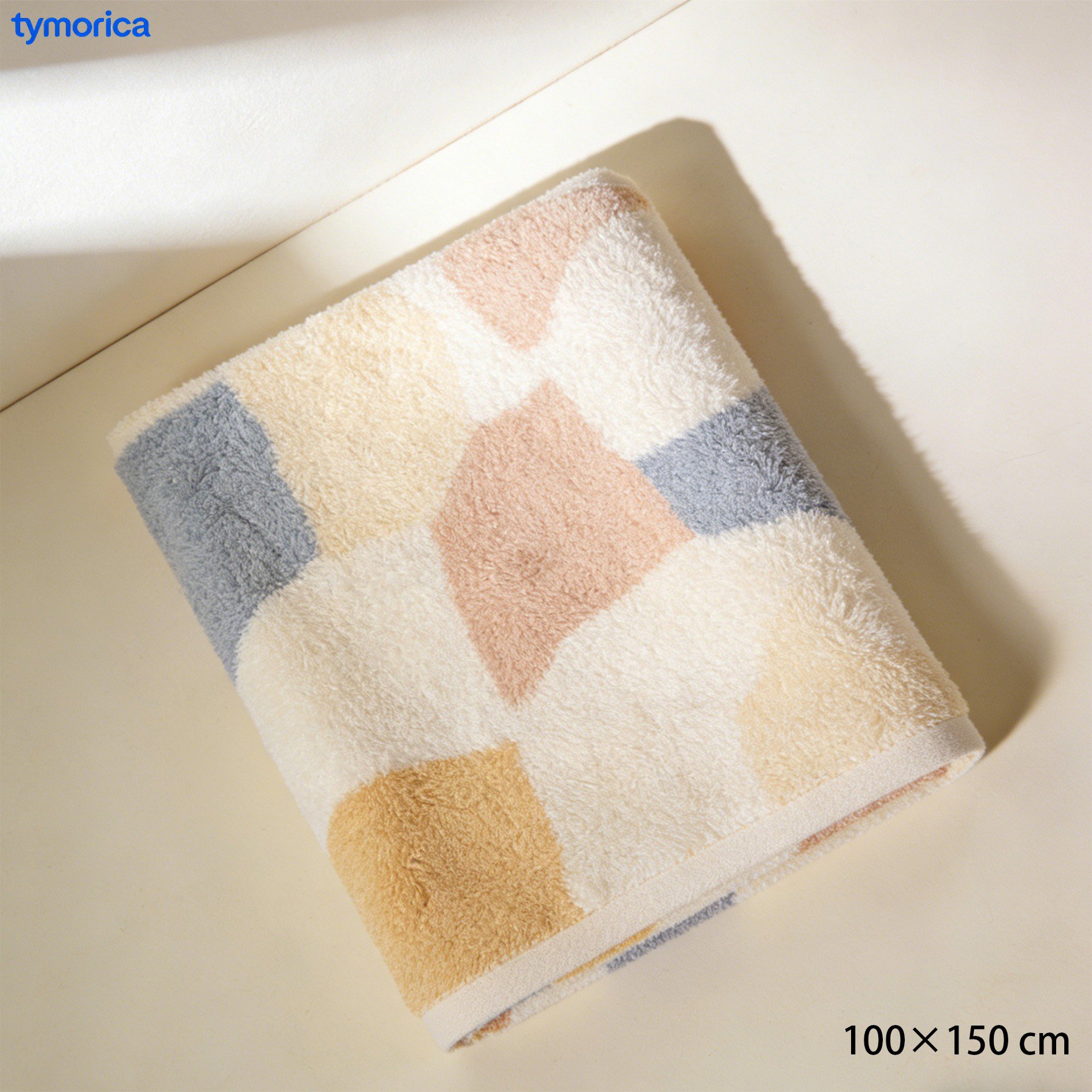 吸水性抜群のバスタオル素材のアップ