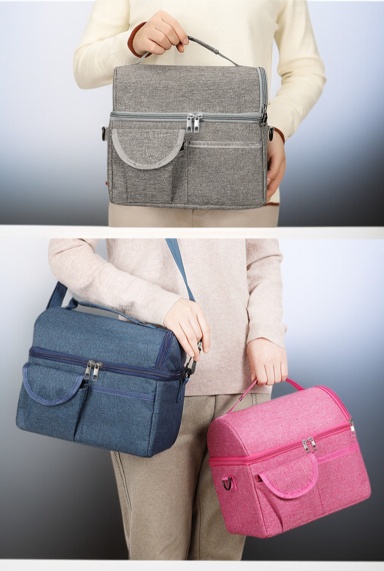 휴대가 편리한 이중 단열 모유백