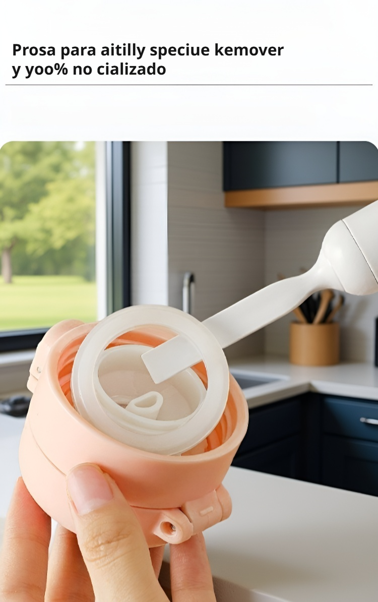 Set completo de limpieza para biberones y chupetes