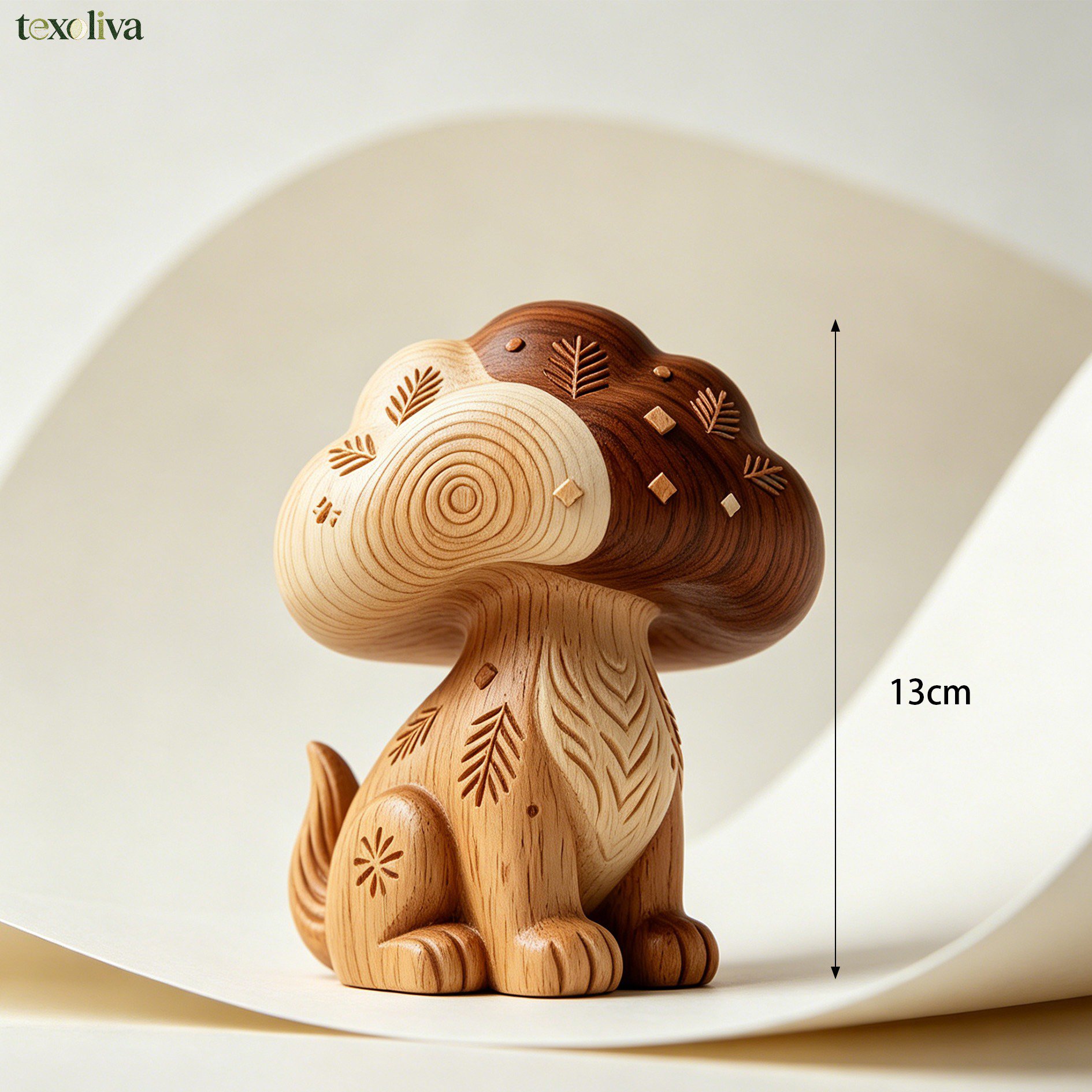 Handcrafted wooden decorative pieces for living room
