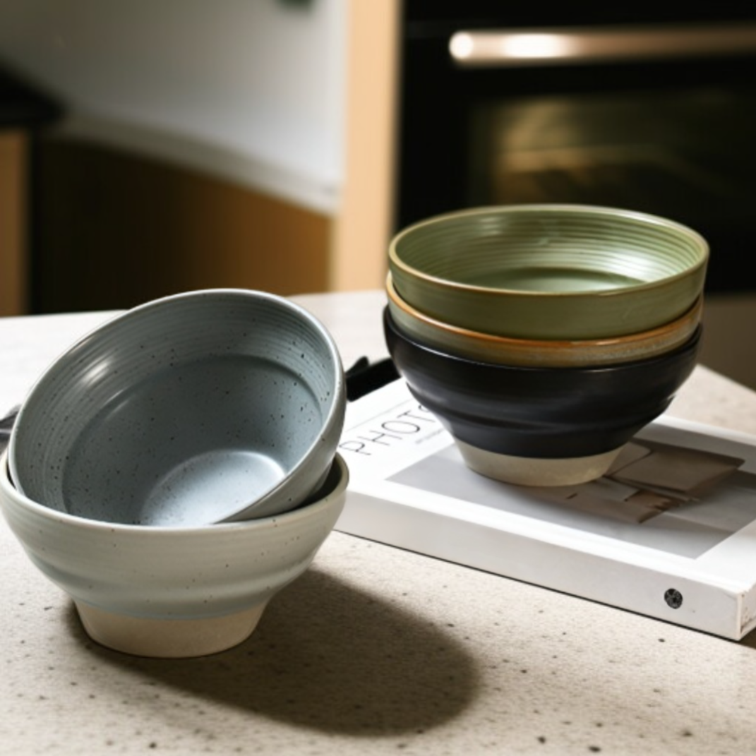 Creative Commercial Ceramic Soup Bowl, Snack Tableware