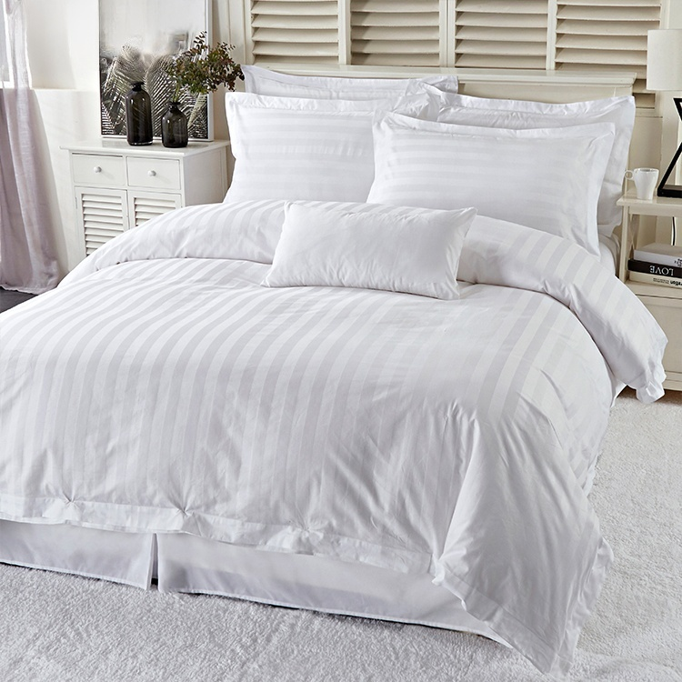 순면 새틴 스트라이프 침구