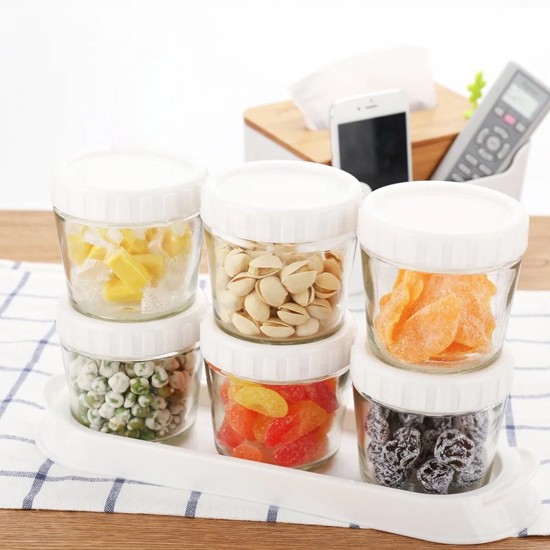 Vacuum Sealed Glass Storage Jar