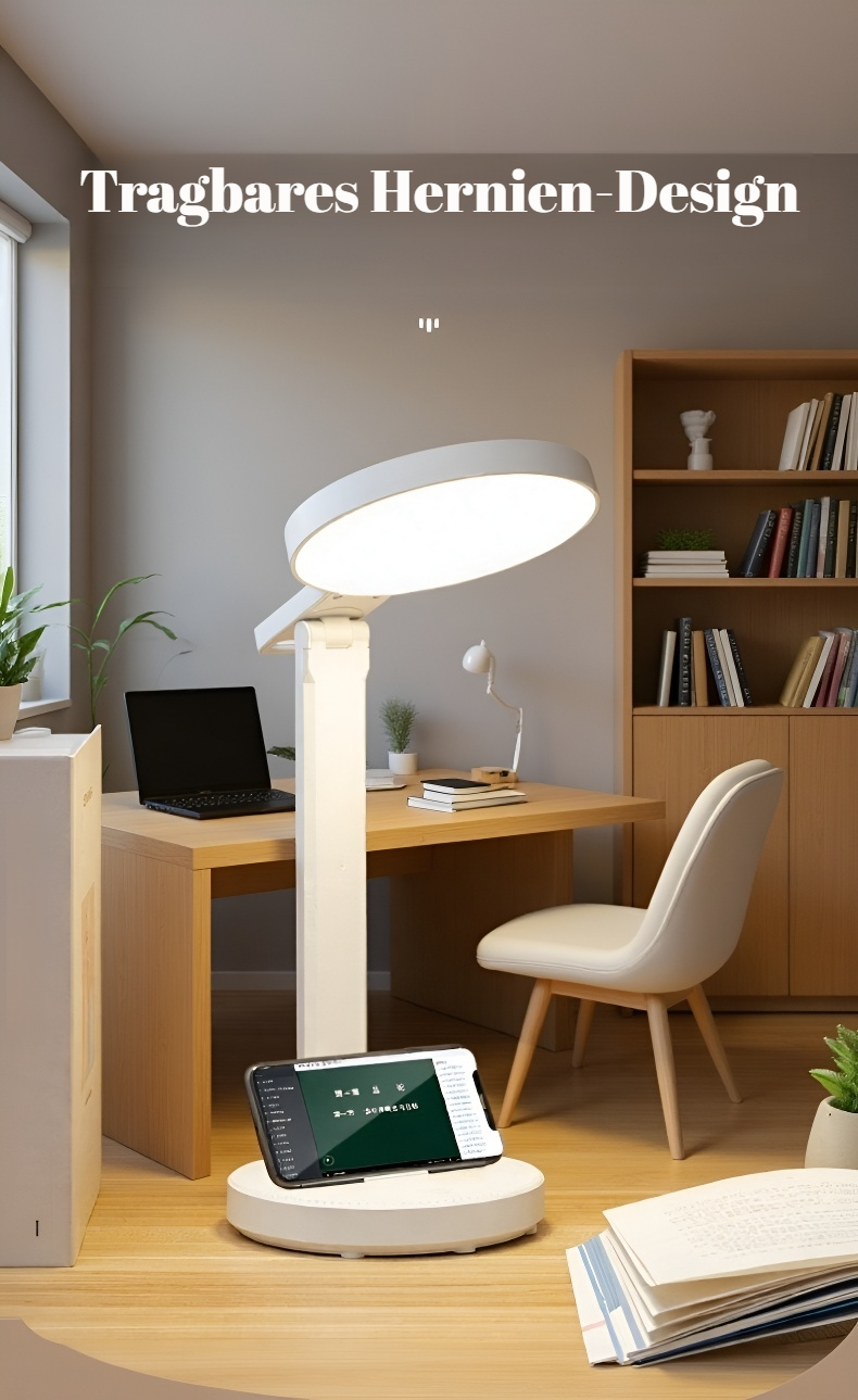 LED-Lernlampe mit Touch-Bedienung und Augenschutz