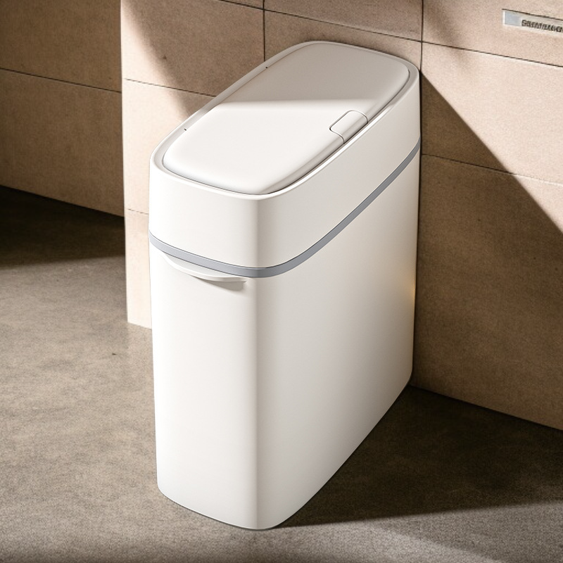 世帯のふたが付いている台所不用な大箱 ペーパー バスケット押しのタイプ浴室の不用な大箱