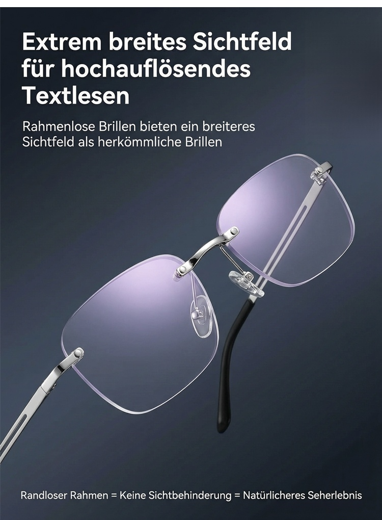 Moderne Lesebrille mit innovativem Design