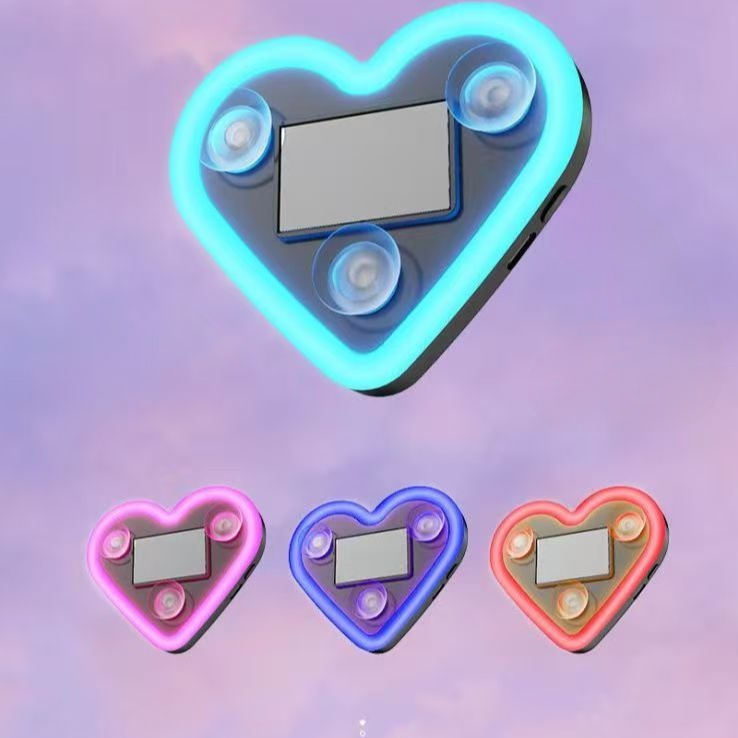 Solar Heart-shaped Ambient Light