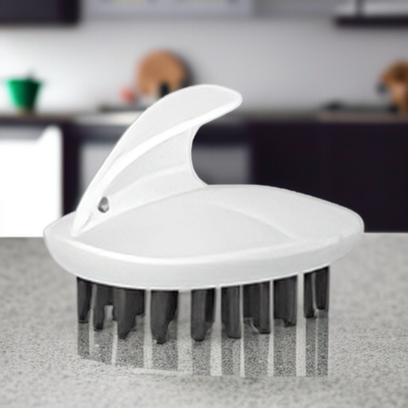 Men's Scalp Meridian Massage Shampoo Brush with Non-slip Silicone Design