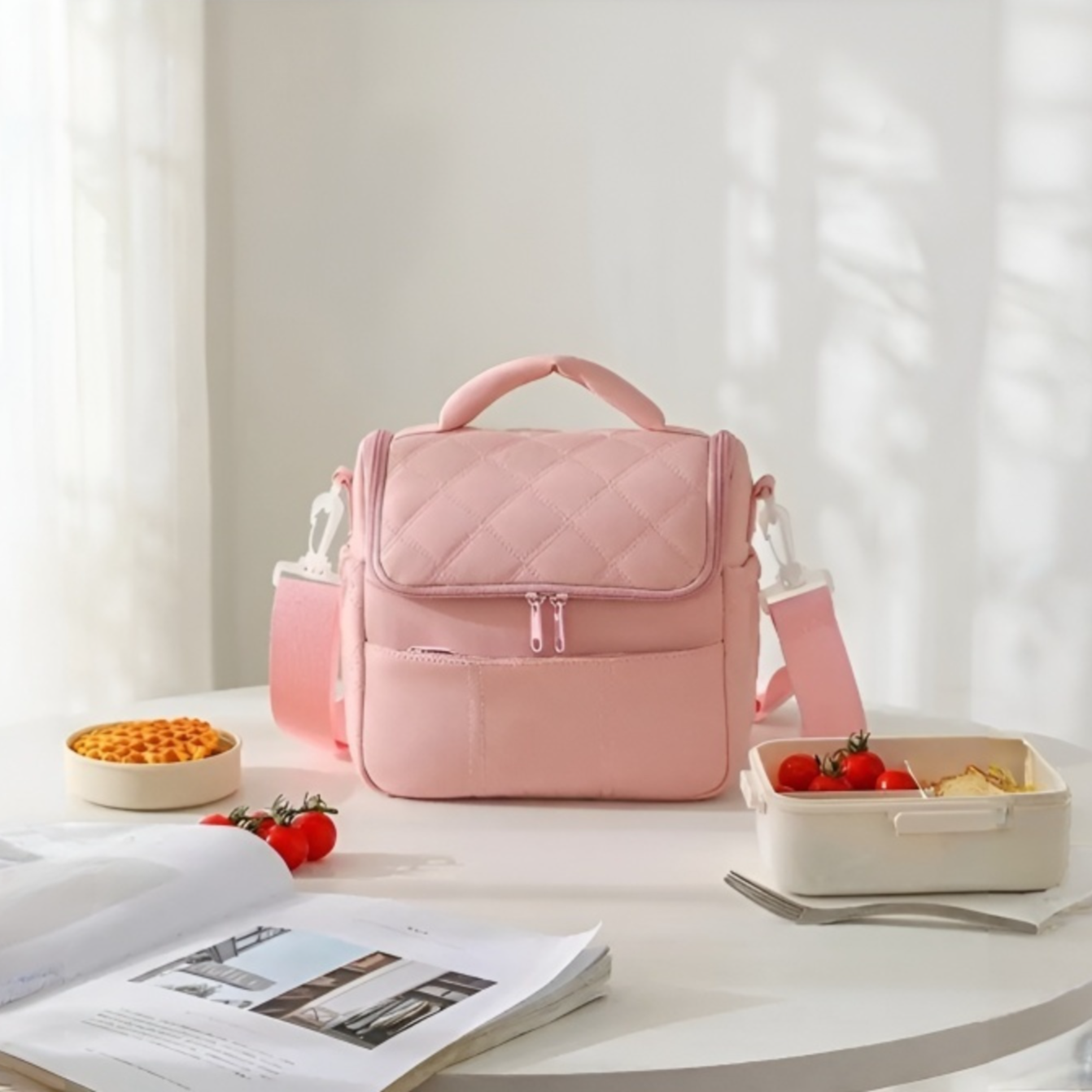 점심 보온 도시락 가방