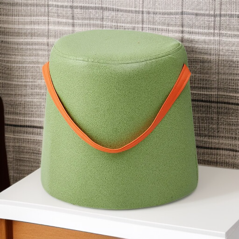 Taburete multifuncional portátil para sala y dormitorio, banco bajo cuadrado, banquito para zapatos