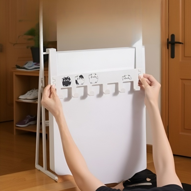 ドリル不要の寝室のドアリング