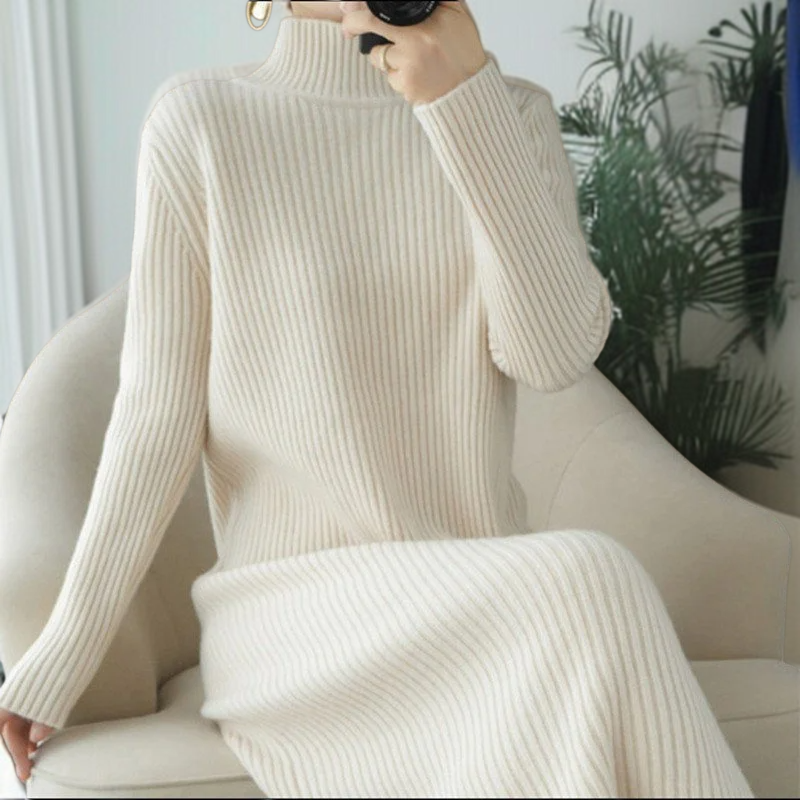 데일리로 좋은 롱 니트 이너 원피스