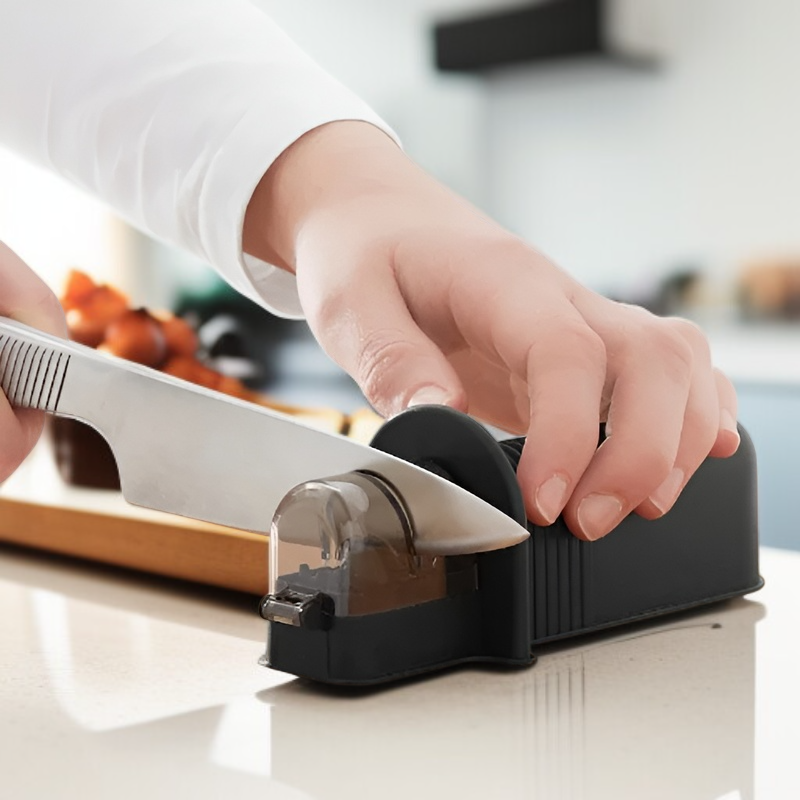 Manual Kitchen Knife Sharpener, Suitable for Knives and Scissors