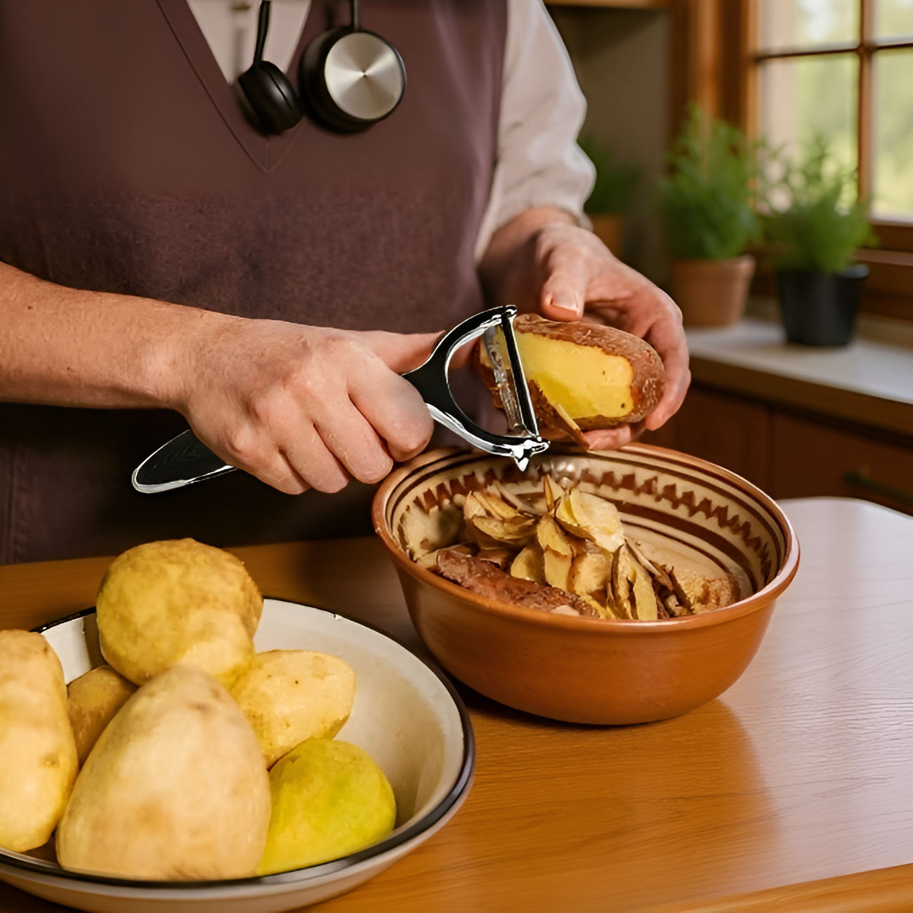 すべりどめハンドルキッチンピーラー