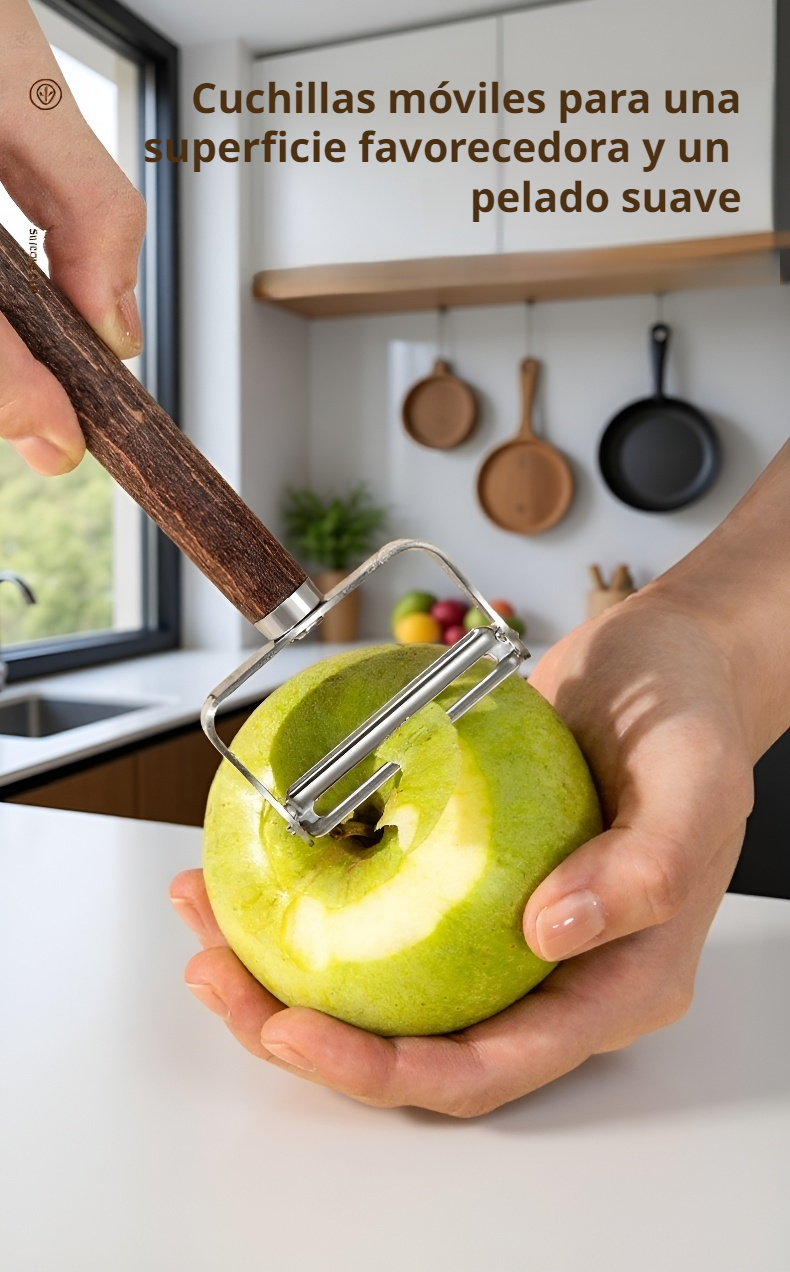 Herramienta práctica de acero inoxidable para pelar