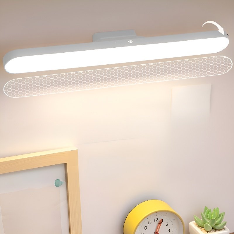 리모컨 조절 가능한 자석 회전 눈 보호 스탠드형 램프