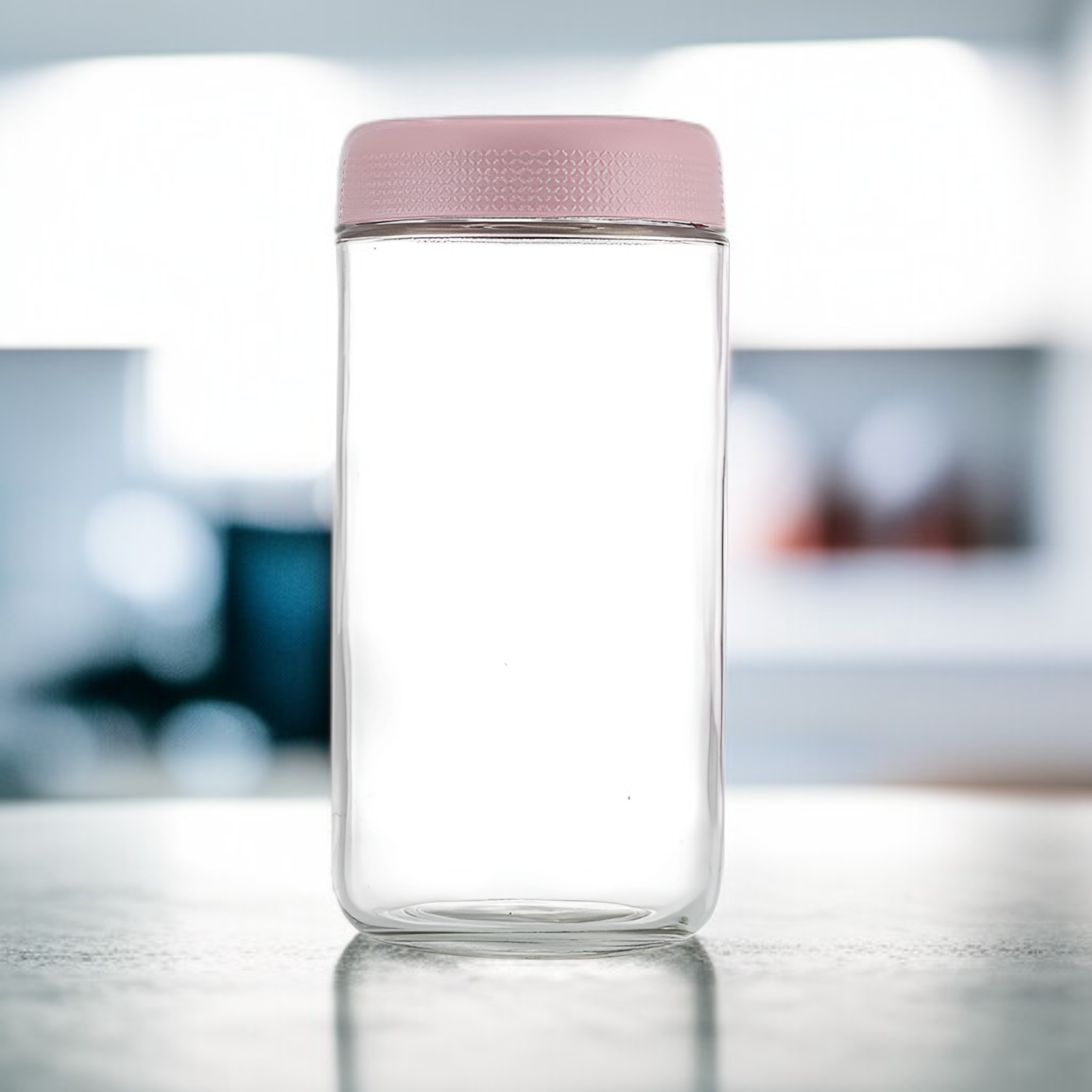 스낵과 과일을 안전하게 저장하는 방습 유리 용기