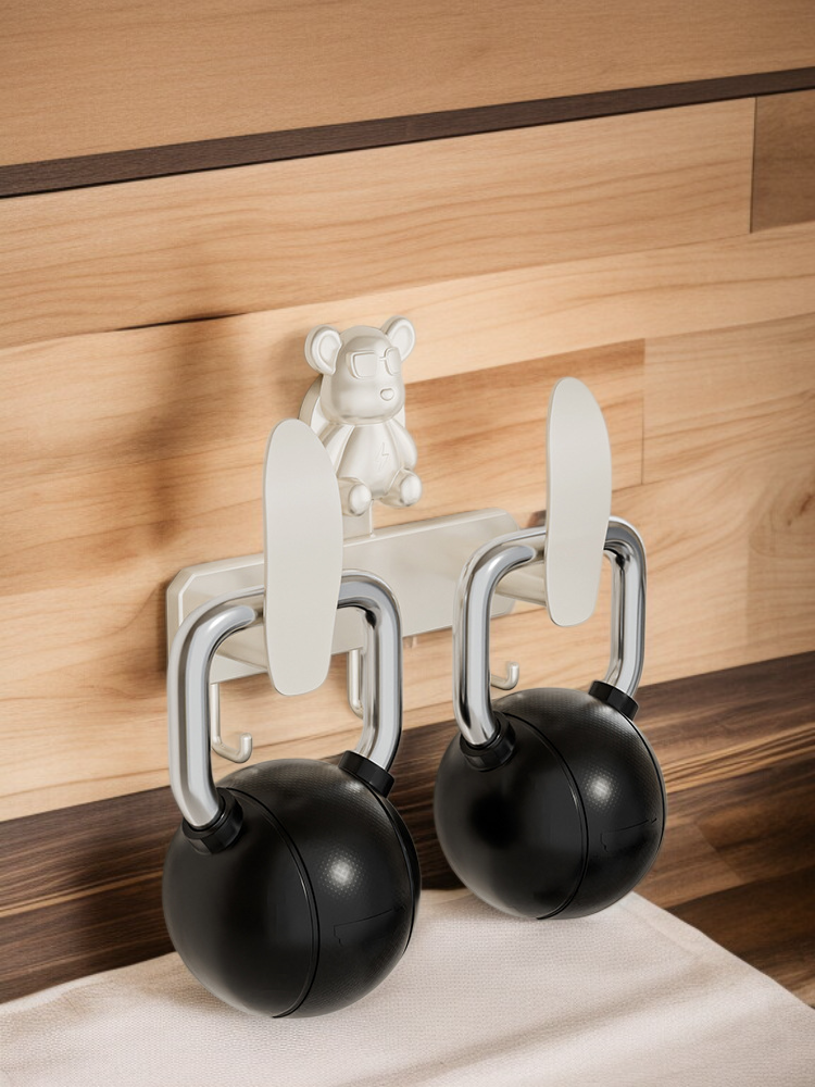 Close-up of suction cup mechanism on pot lid rack