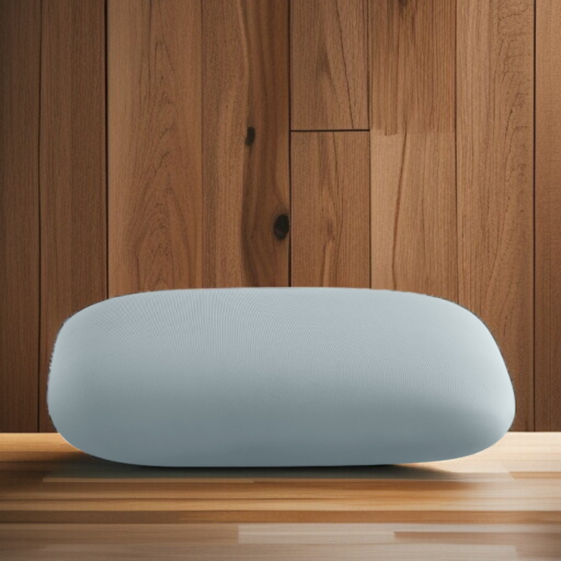 Cojín refrescante y absorbente para siestas, diseño ergonómico curvo, soporte ancho