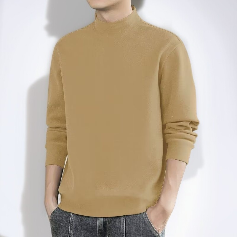 남성용 독일 스타일 터틀넥 스웨터