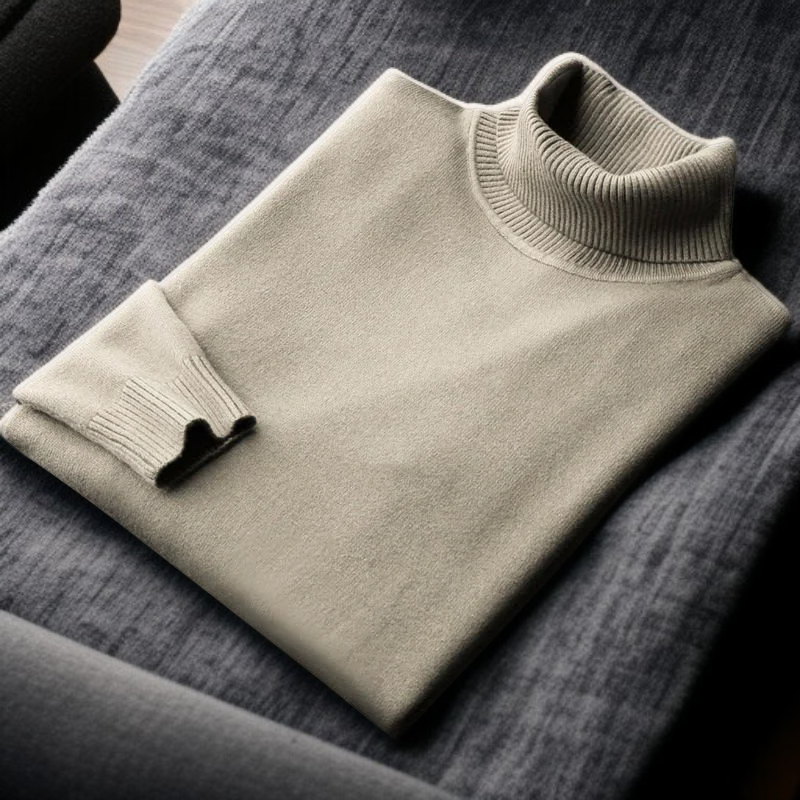 남자 기모 슬림 니트 터틀넥 니트 남 스킨 가을 겨울 캐주얼 니트