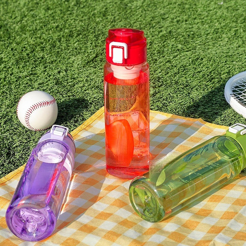 Xile water cup tritan material student portable large capacity high color value with tea leakage tea