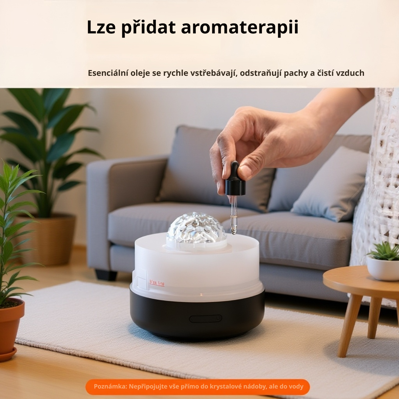 Hvězdný aroma difuzér jako stylová domácí dekorace